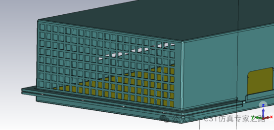 通风孔仿真建模