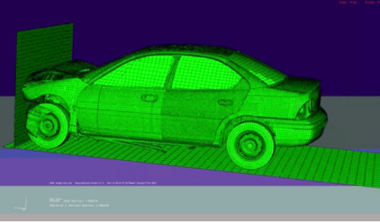 Abaqus汽車(chē)碰撞