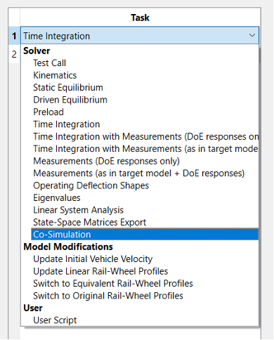 0103 | 通用模块 DOE中新增Co-simulation任务