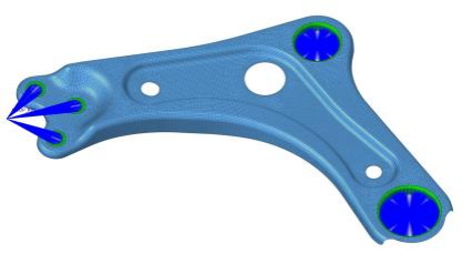基于 ABAQUS 的控制臂屈曲工況下輕量化研究