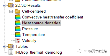 PCB热仿真2--直流热源（IR drop）+ 元件热源_CST仿真案例