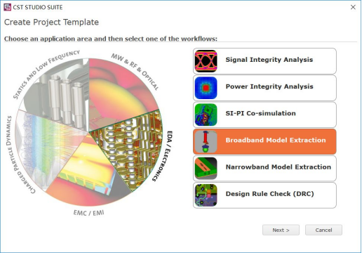CST软件芯片封装S参数提取方法