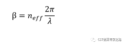 CST表面等离子极化激元SPP --- 硅波导，传播长度，有效模面积
