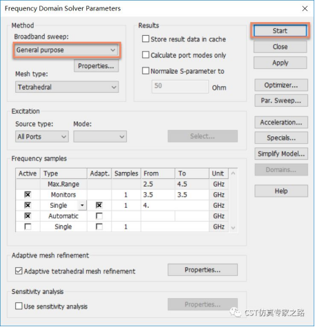 SAM多物理场滤波器CST仿真实例
