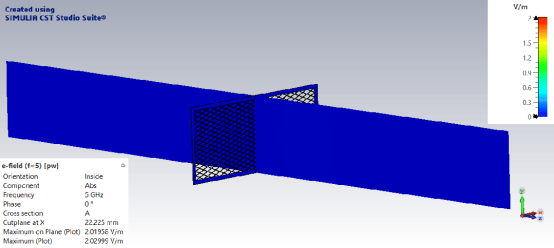 设置场监视器（E-field Monitor）