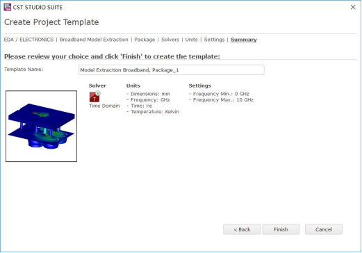 CST软件芯片封装S参数提取方法