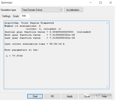 CST软件教程——如何将积分结果作为优化目标