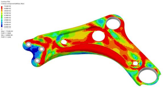 基于 ABAQUS 的控制臂屈曲工況下輕量化研究