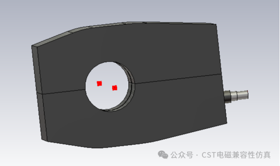 CST的3D建模