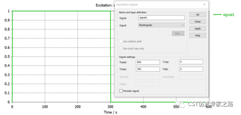 CST的热仿真THt瞬时求解器--针式散热片