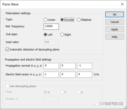 CST超表面---偏振片- 圆线极化转换，T求解器，红外线