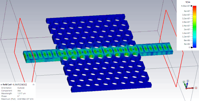 CST光频的传输线——反射率，透射率，吸收率仿真