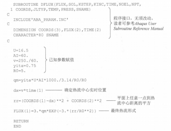 电弧焊接热力耦合综合实例