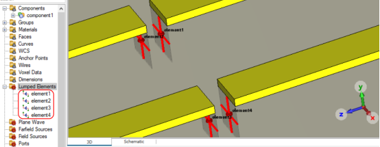 CST如何在3D 中添加多针脚元件