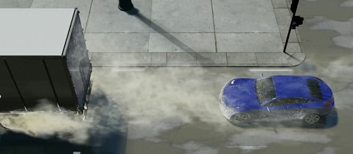 流體模擬有助于防止傳感器被噴霧或污垢堵塞