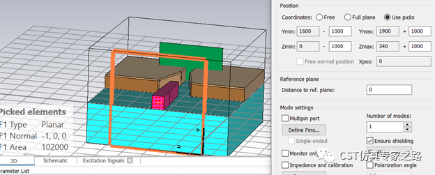 CST表面等离子极化激元SPP --- 光脊波导与缝隙波导的转换