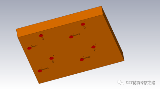 TLM算法仿真5G毫米波手机天线和整机