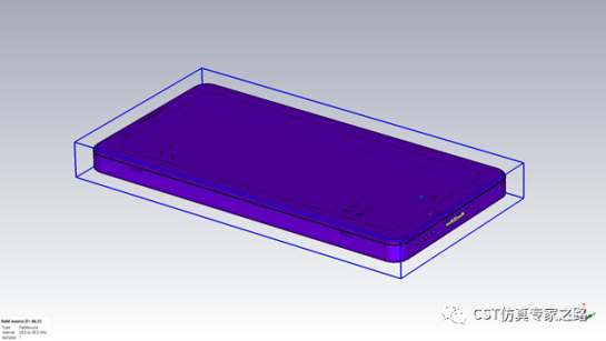 TLM算法仿真5G毫米波手机天线和整机