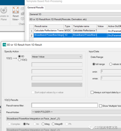 CST表面等离子极化激元SPP --- 光脊波导与缝隙波导的转换