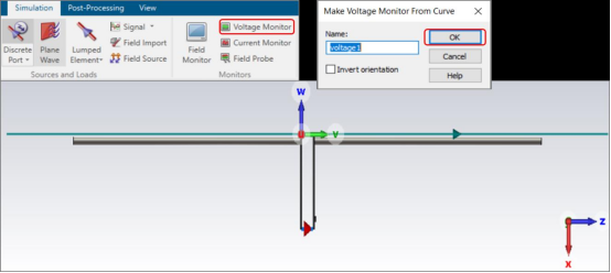 CST如何设置电压监视器