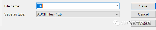 CST如何导出和查看farfield远场数据 --- ffs，txt，csv