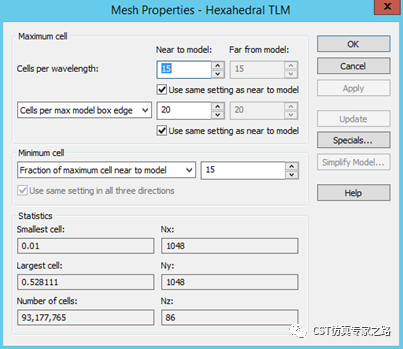 TLM算法仿真5G毫米波手机天线和整机