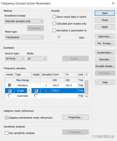 CST表面等离子极化激元SPP --- 光脊波导与缝隙波导的转换