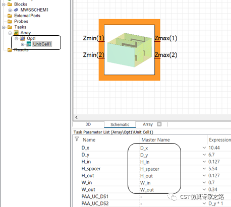 CST软件优化超表面--- 偏振片- 线圆极化转换，天线阵任务，远场算轴比AR