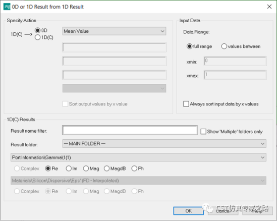 CST表面等离子极化激元SPP --- 硅波导，传播长度，有效模面积