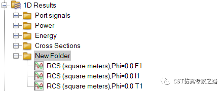 CST软件的正方体RCS --- 双站， T,F,I 求解器对比