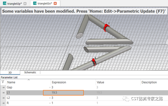 CST电磁模拟三角偶极子天线（下）MIMO系统, 包络相关系数ECC和分集增益DG