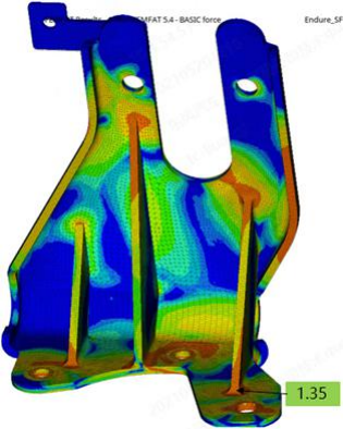 基于 ABAQUS 的离合器液压工作缸支架断裂分析及优化