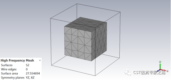 CST软件的正方体RCS --- 双站， T,F,I 求解器对比