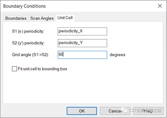 CST的超材料光子晶体---60度周期布里渊区（2022.2版）