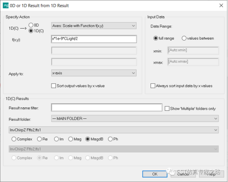 CST直角反射器 --- A求解器， 远场源, 距离像， 逆ChirpZ变换（ICZT）