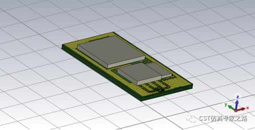 PCB热仿真1---元件热源_CST仿真案例