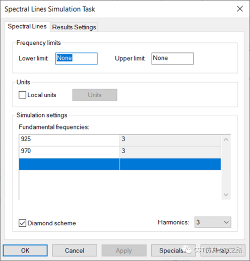 CST微波混频电路 --- 频线任务，谐波平衡（Harmonic Balance）