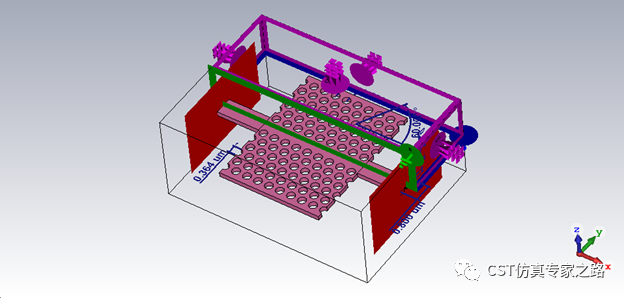 CST光频的传输线——反射率，透射率，吸收率仿真