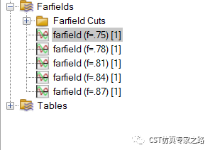 CST如何导出和查看farfield远场数据 --- ffs，txt，csv