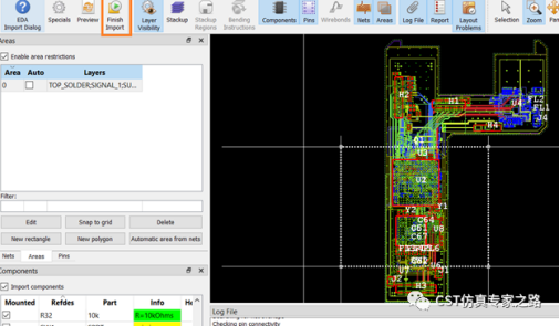 PCB热仿真1---元件热源_CST仿真案例