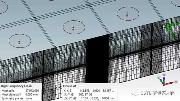 CST圆极化贴片天线阵列 --- 时域T-solver， 分组激励法 By zone(Grouping)
