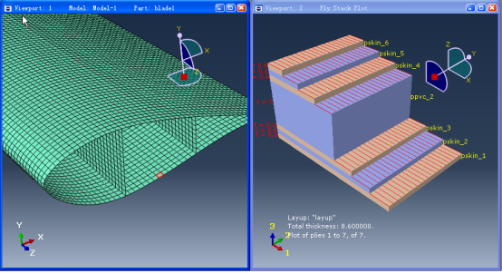 ABAQUS 中铺层显示 7