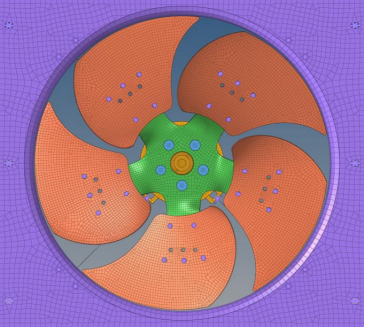 Abaqus进行某轨道交通空调风机总成的综合性能分析