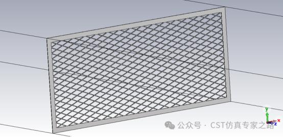 平面波+金属通风孔