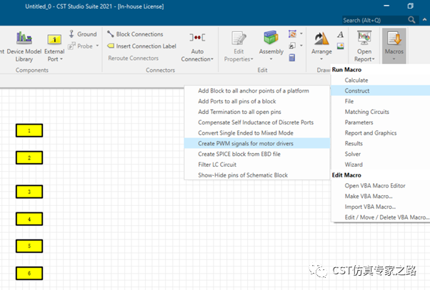如何利用CST快速生成电机PWM控制信号_CST中国代理商