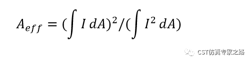 CST表面等离子极化激元SPP --- 硅波导，传播长度，有效模面积