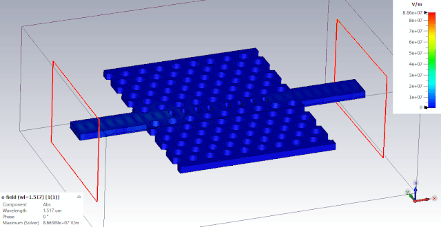 CST光频的传输线——反射率，透射率，吸收率仿真