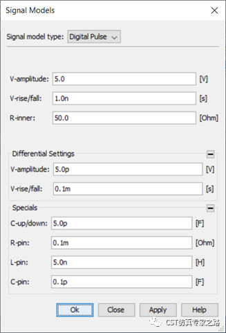 CST如何生成简单通用的IBIS模型文件