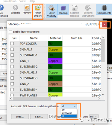 PCB热仿真1---元件热源_CST仿真案例
