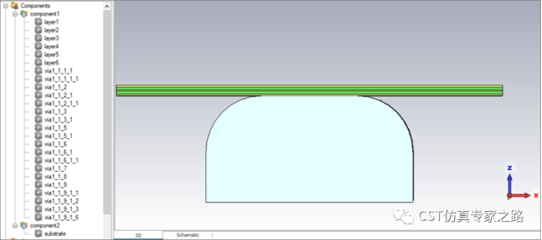 CST如何对多层板（FPC）进行弯折？